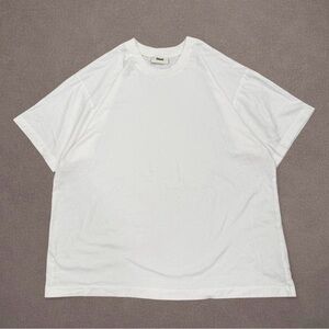 Elwood Classic Oversized Tee with Distressed Collar Design